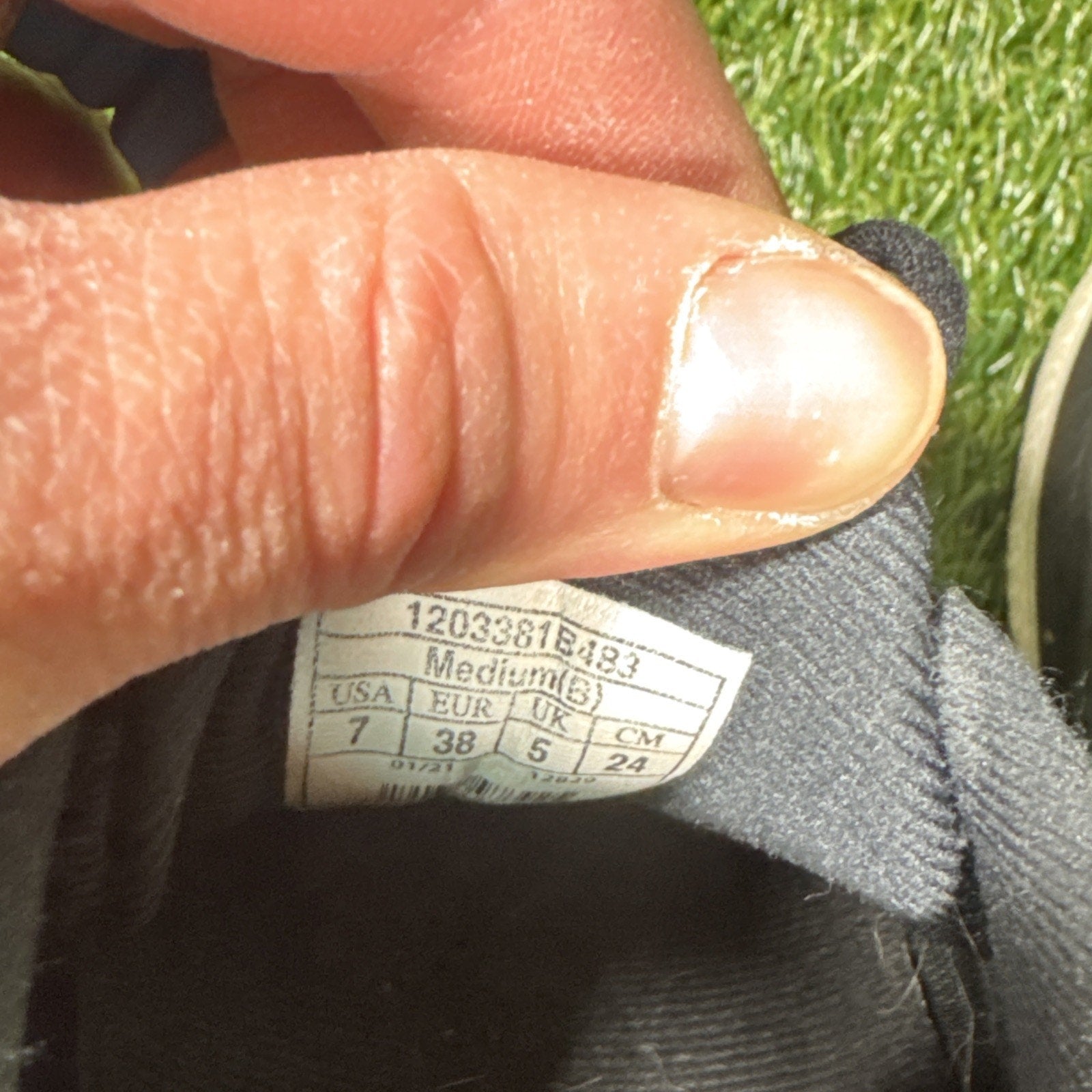 Brooks Womens Ghost 13 1203381B483 Black Running Shoes Sneakers Size 7B