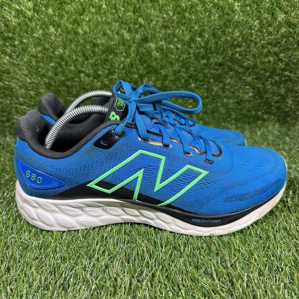 New Balance Fresh Foam 680v7 Shoes Mens Size 10.5 Blue Running Sneakers M680LB8