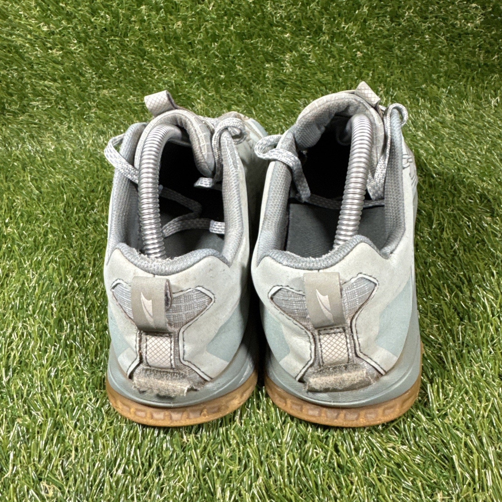 Altra Womens Lone Peak 5 AL0A4VR7416 Gray Running Shoes Sneakers Size 10