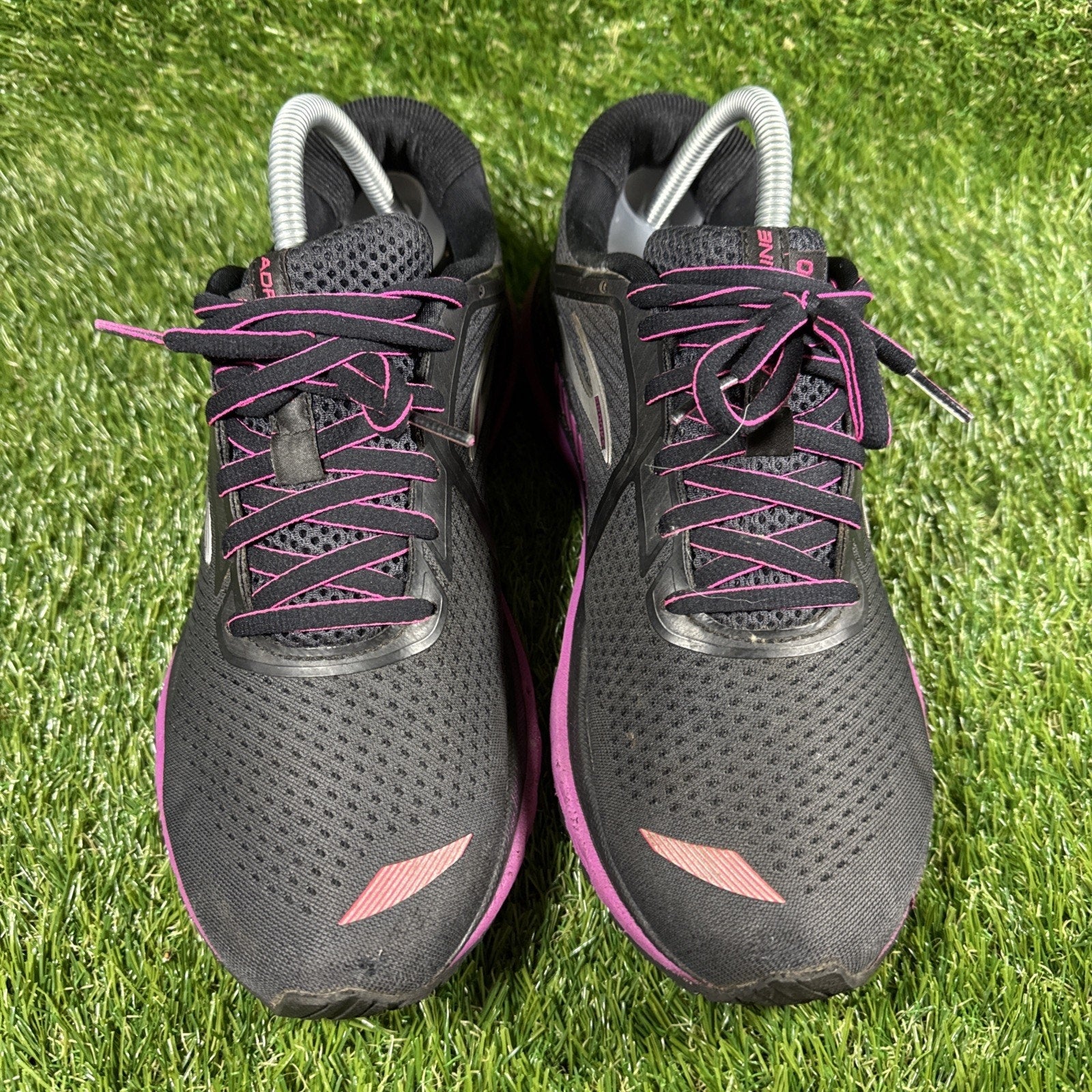 Brooks Adrenaline GTS 20 Women's Running Shoes Size 9.5B (Medium) Black Purple