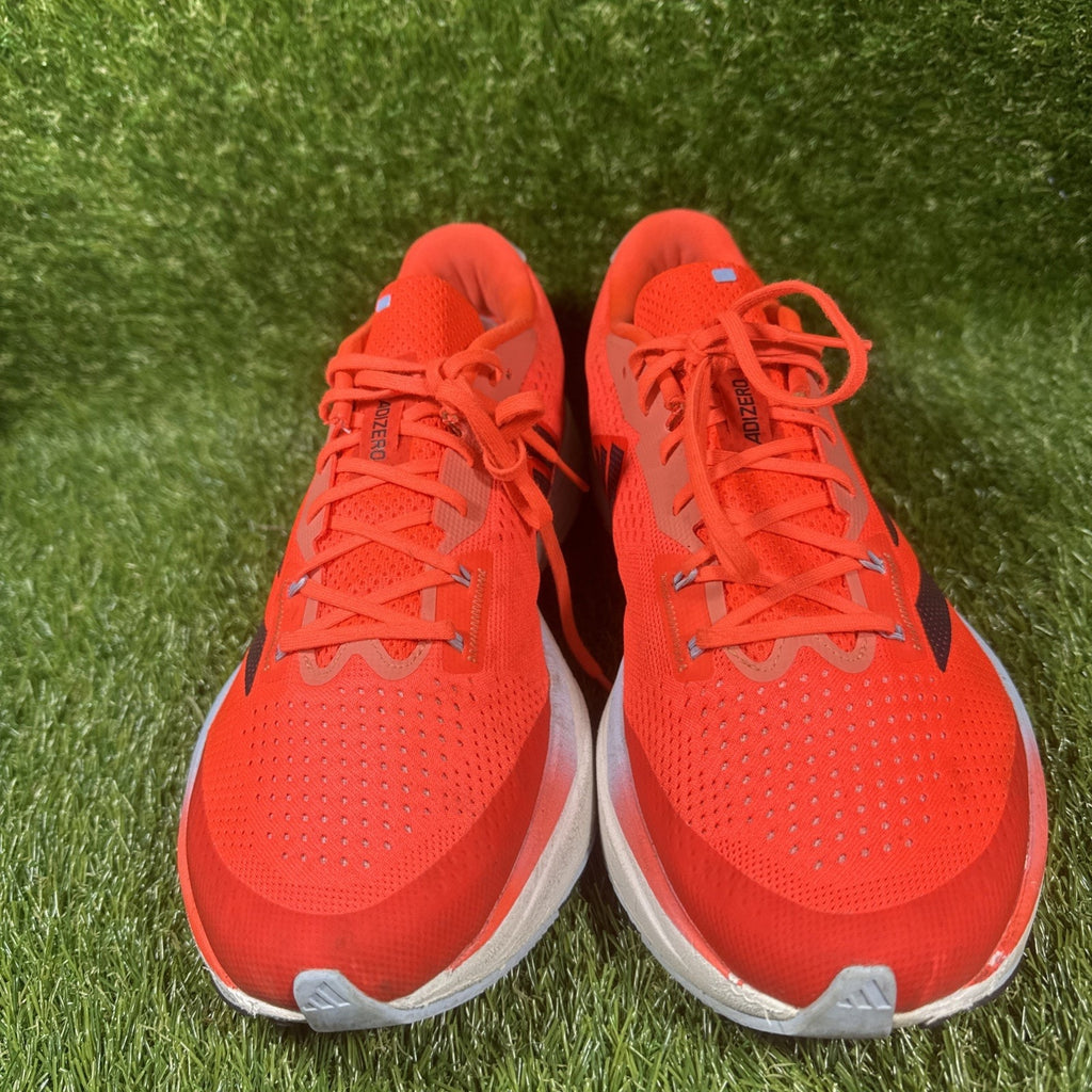 Adidas Adizero SL Mens Size 11.5 Solar Red Black Athletic Running Shoes Sneakers