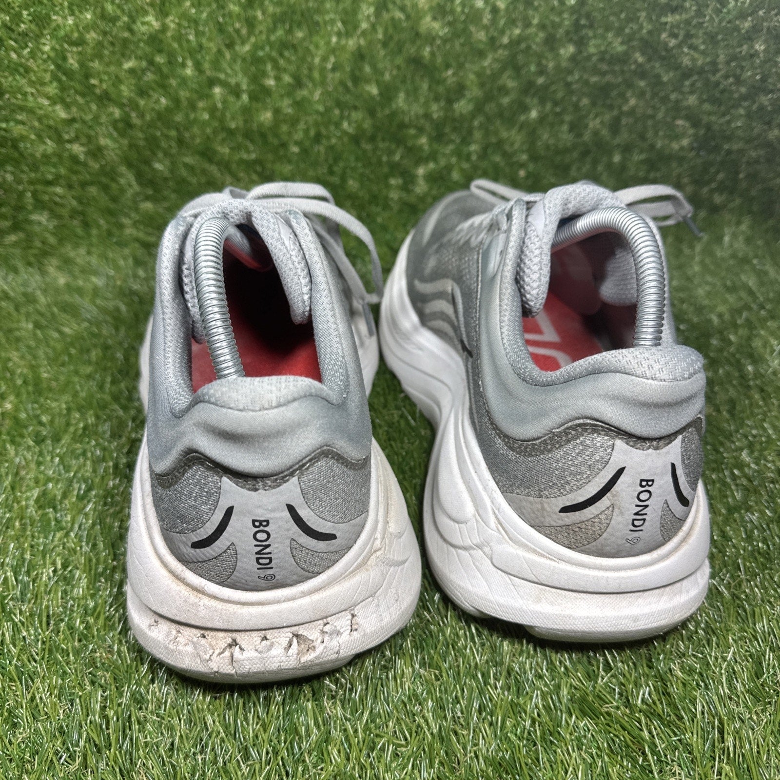 Hoka One One BONDI 9 1162015 GCTC Men's 10 X-Wide (4E) Running Shoes Gray