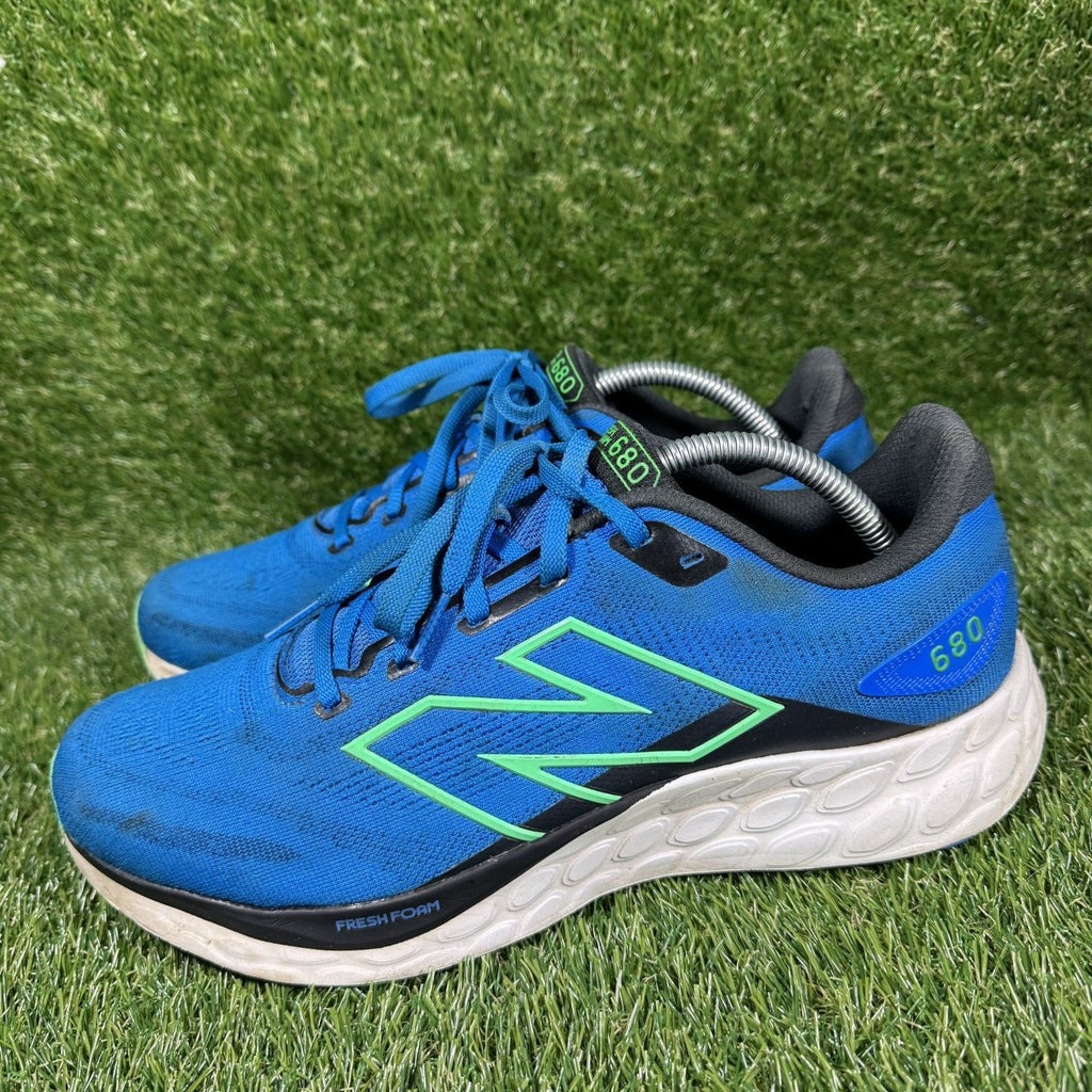 New Balance Fresh Foam 680v7 Shoes Mens Size 10.5 Blue Running Sneakers M680LB8