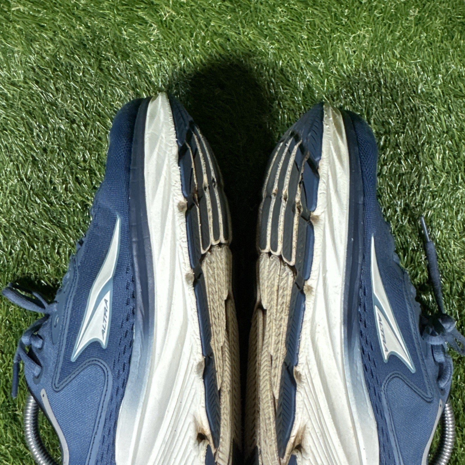 Altra Via Olympus Mineral Blue Road Running Shoes ALOA82BW419 Mens Size 9.5