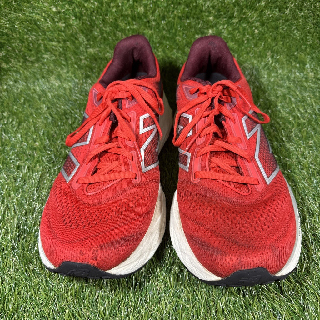 New Balance Fresh Foam X 880 V14 Mens Shoes Sz 10 Red Lace Up Sneakers