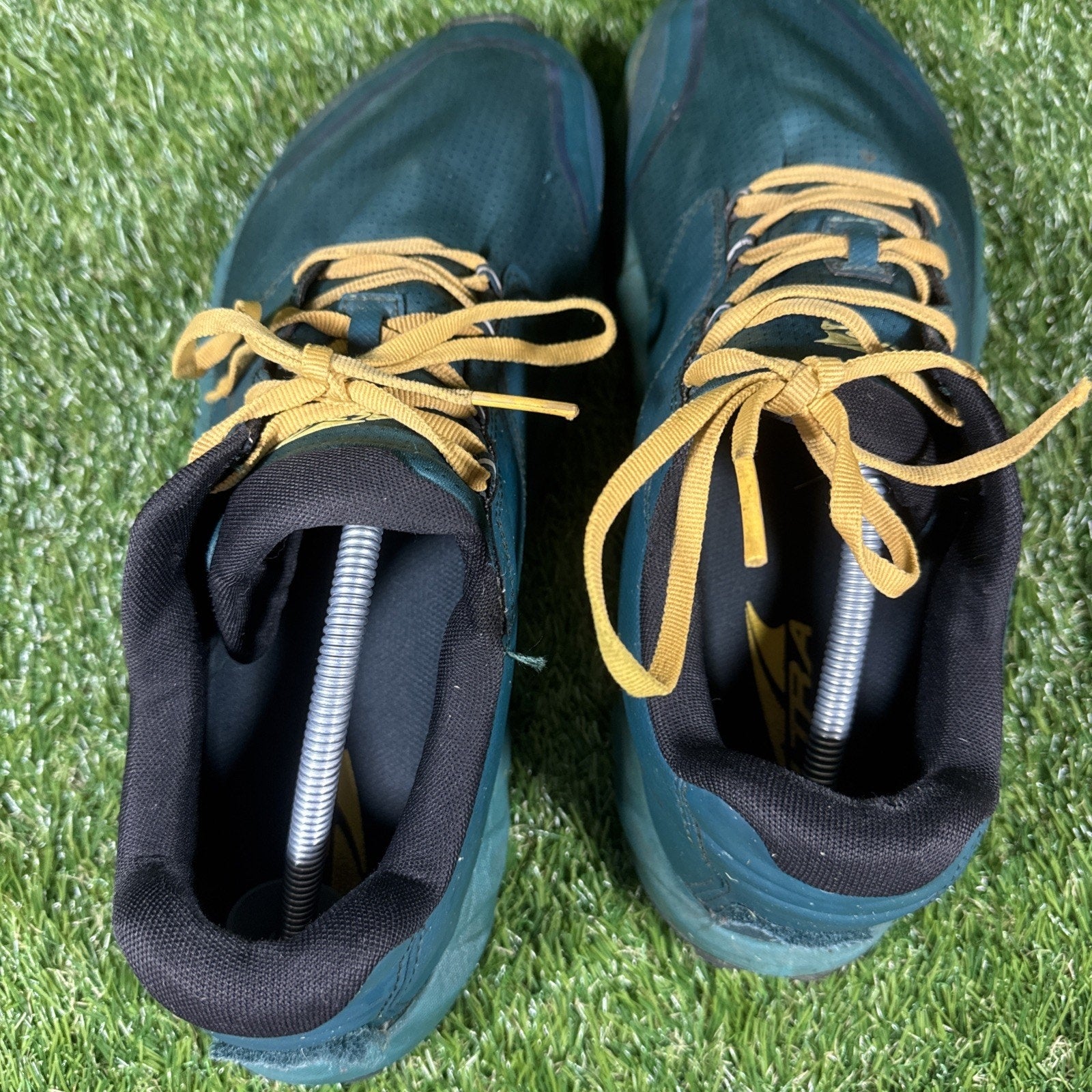 Altra Superior 5 Green Trail Running Shoes Men's Size 14 Teal Green Athletic