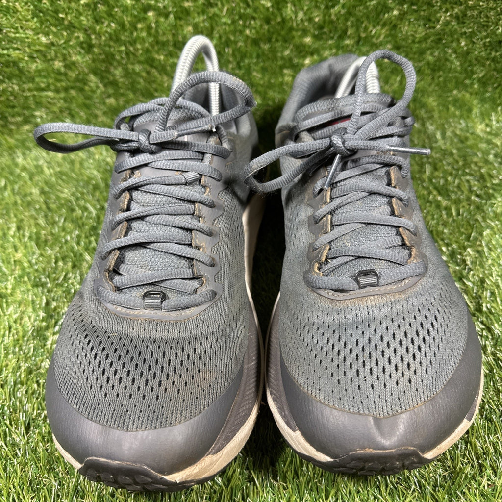 TOPO Ultraventure 3 Mens Size 9.5 Trail Running Shoes Grey Red Athletic Sneakers