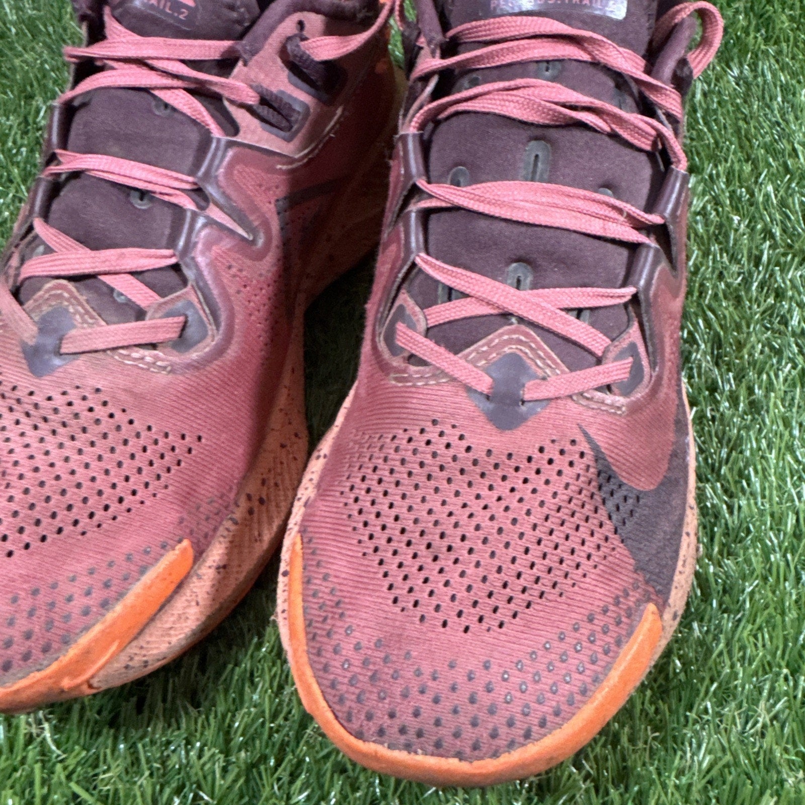 Size 6.5 - Nike Pegasus Trail 2 Canyon Rust / Mahogony Men's Shoe Size 6.5