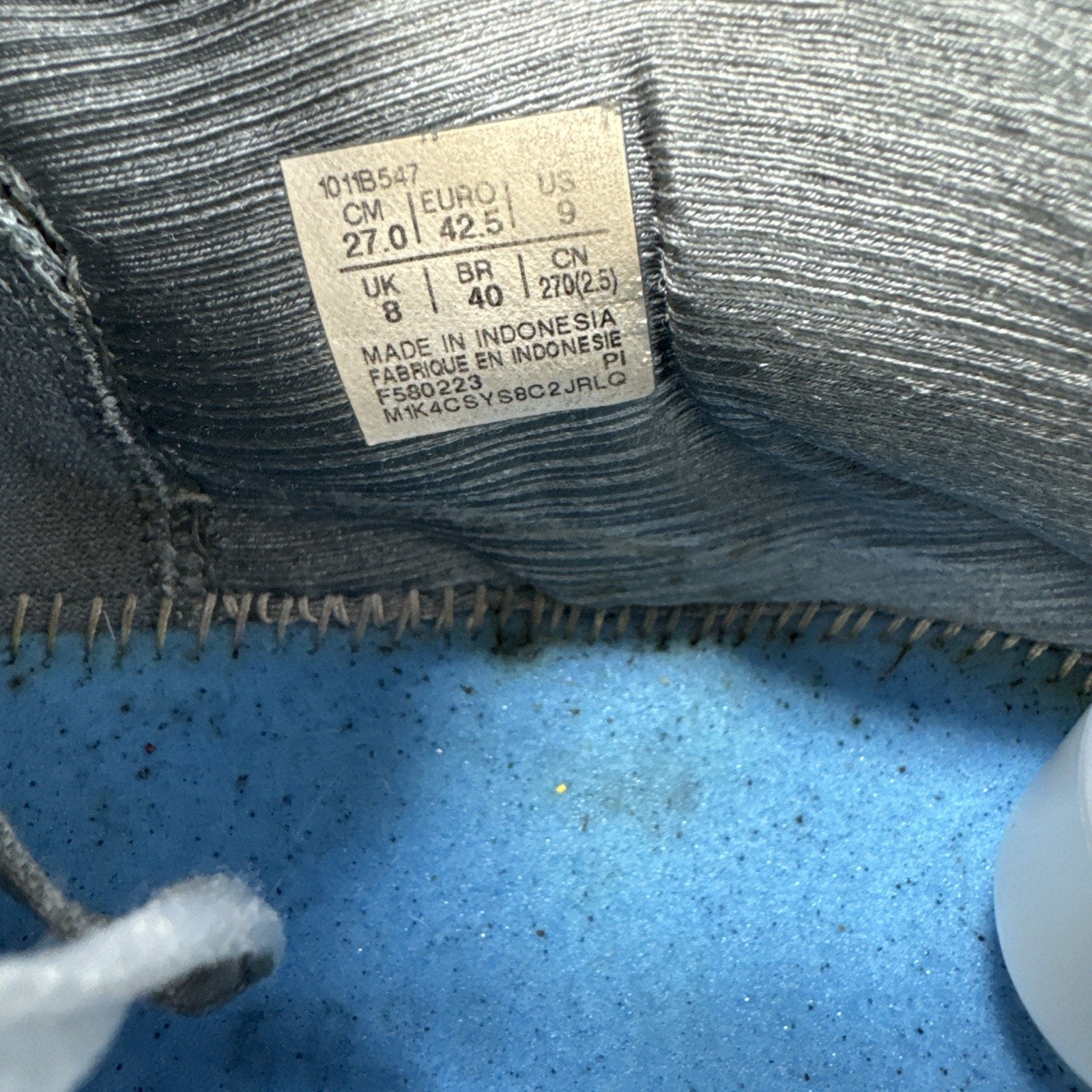 Asics Gel-Nimbus 25 Mens Size 9 Sheet Rock Grey Sneakers 1011B547 NICE!