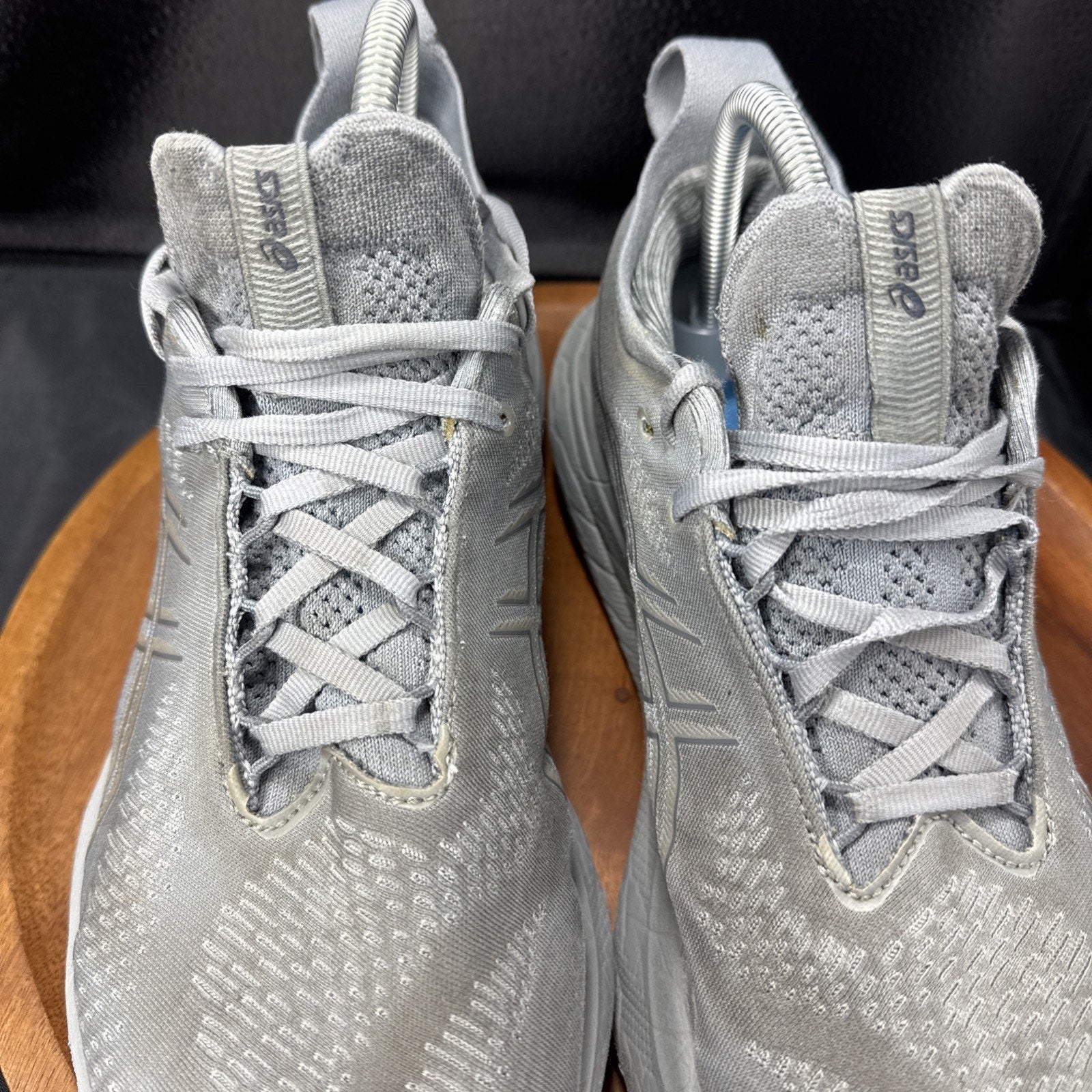 Asics Gel-Nimbus 25 Mens Size 9 Sheet Rock Grey Sneakers 1011B547 NICE!