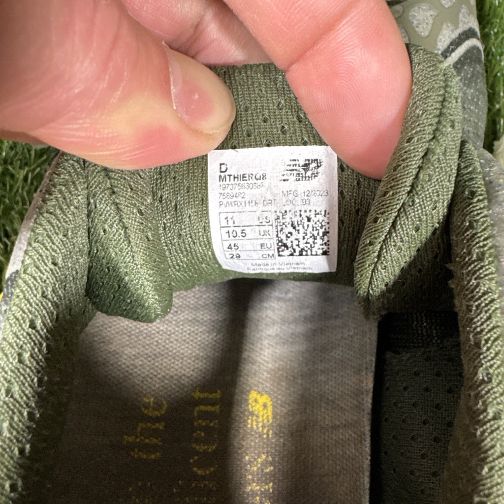 New Balance Fresh Foam X Hierro v8 Dark Green Men's Size 11 MTHIERQ8 Olive Run