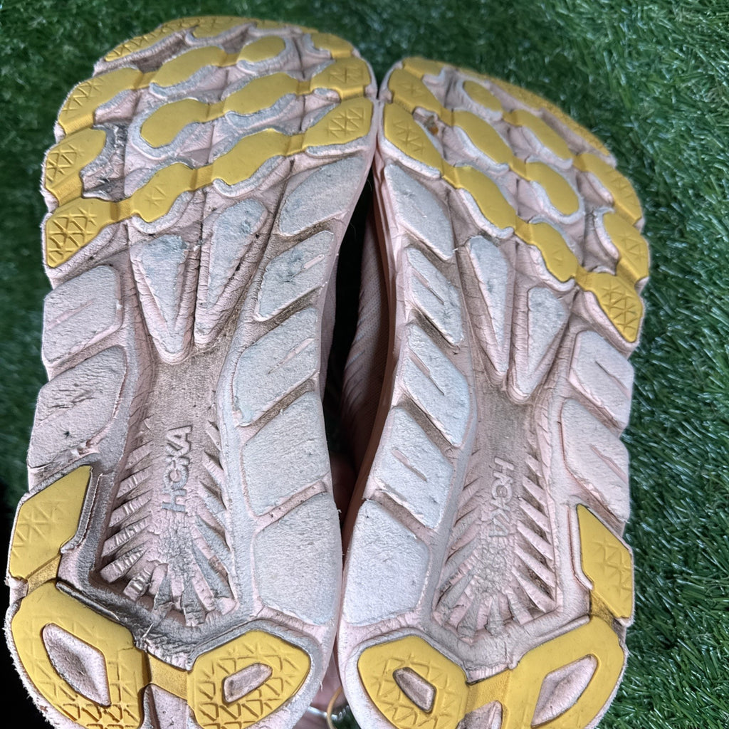 Hoka One One Rincon 3 Womens Sz 9.5 BShell Coral Peach Running Shoe 1119396 SCPP