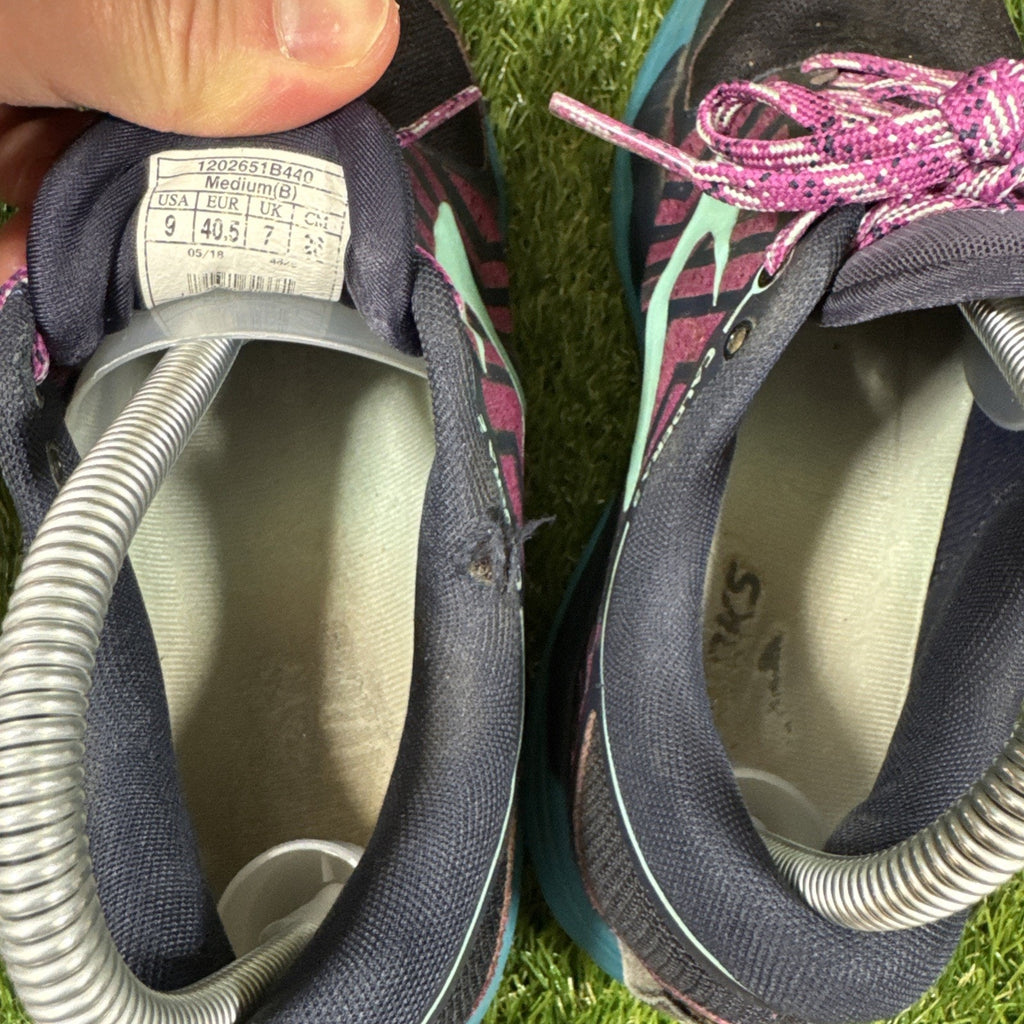 Brooks Caldera 2 Women's Size 9B (Medium) Running Shoes Navy Purple