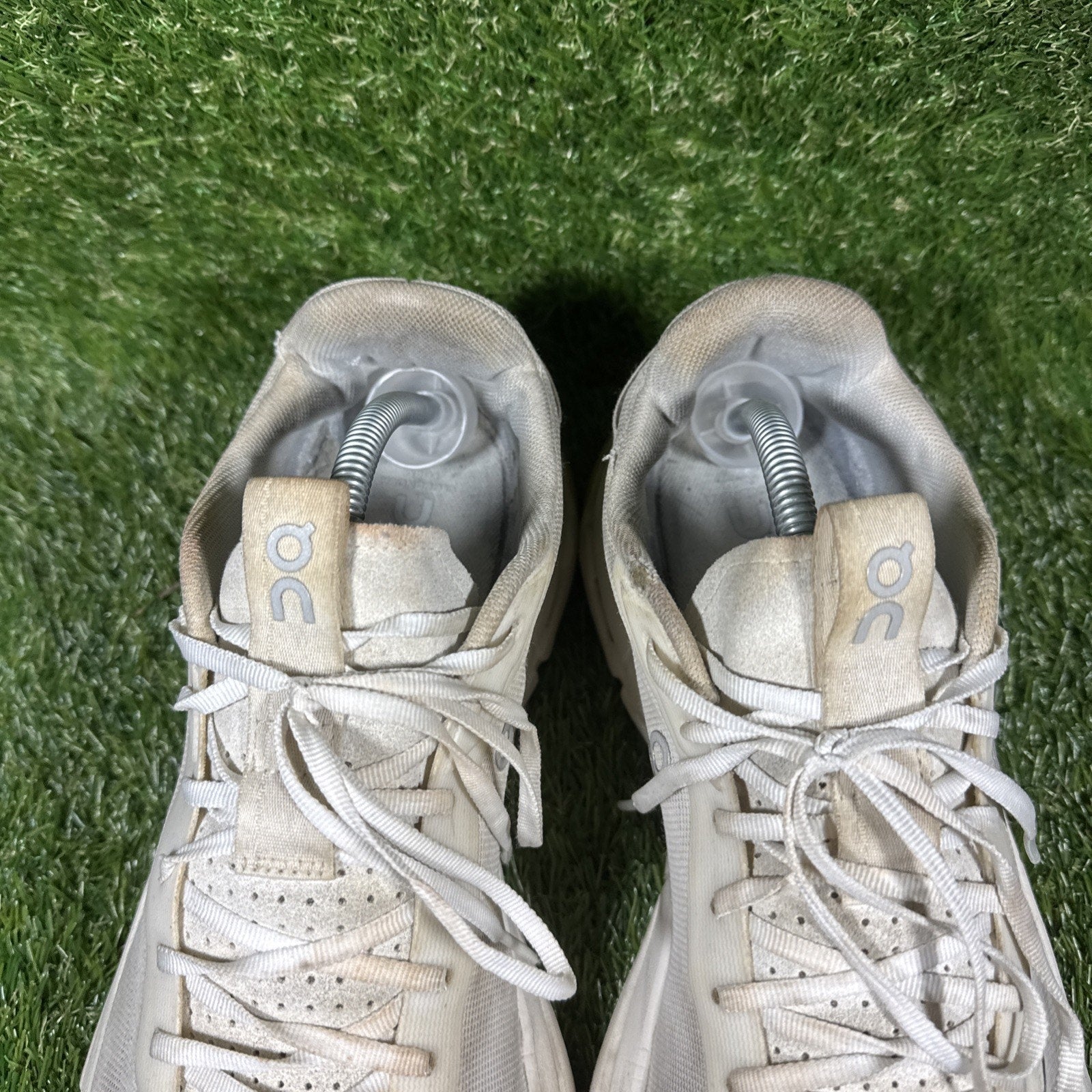 On Cloudnova Form 2 Mens Size 11.5 White Ivory Athletic Running Shoes Sneakers