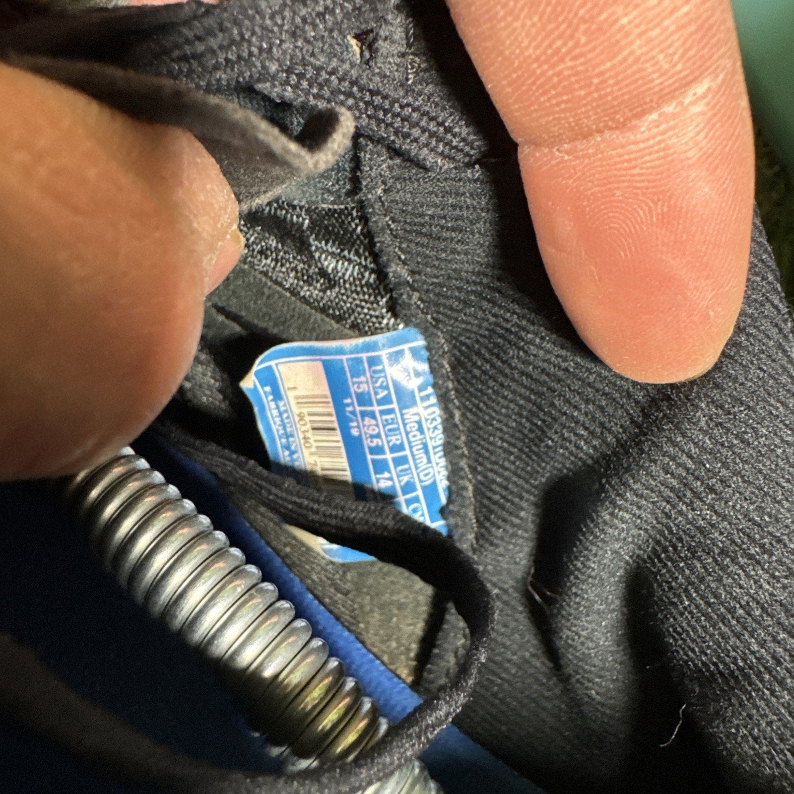 Brooks Hyperion Tempo Men's Size 15 Running Shoes Black Aqua