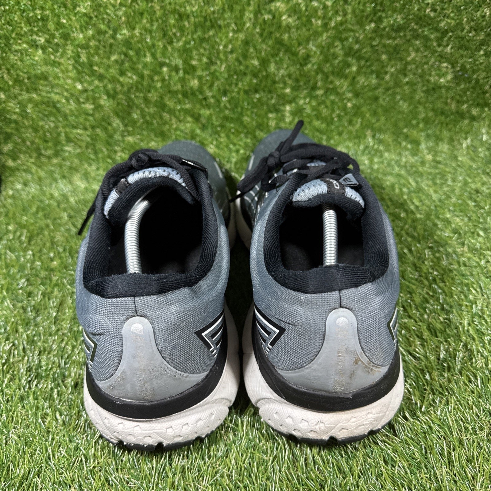 Brooks Mens Ghost 13 1103481D040 Gray Running Shoes Sneakers Size 14D