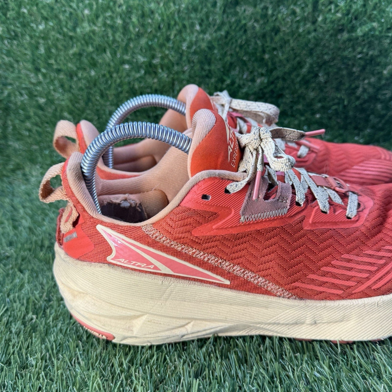 Altra Experience Wild Womens Orange Training Running Shoes Sz US 9 Sneakers