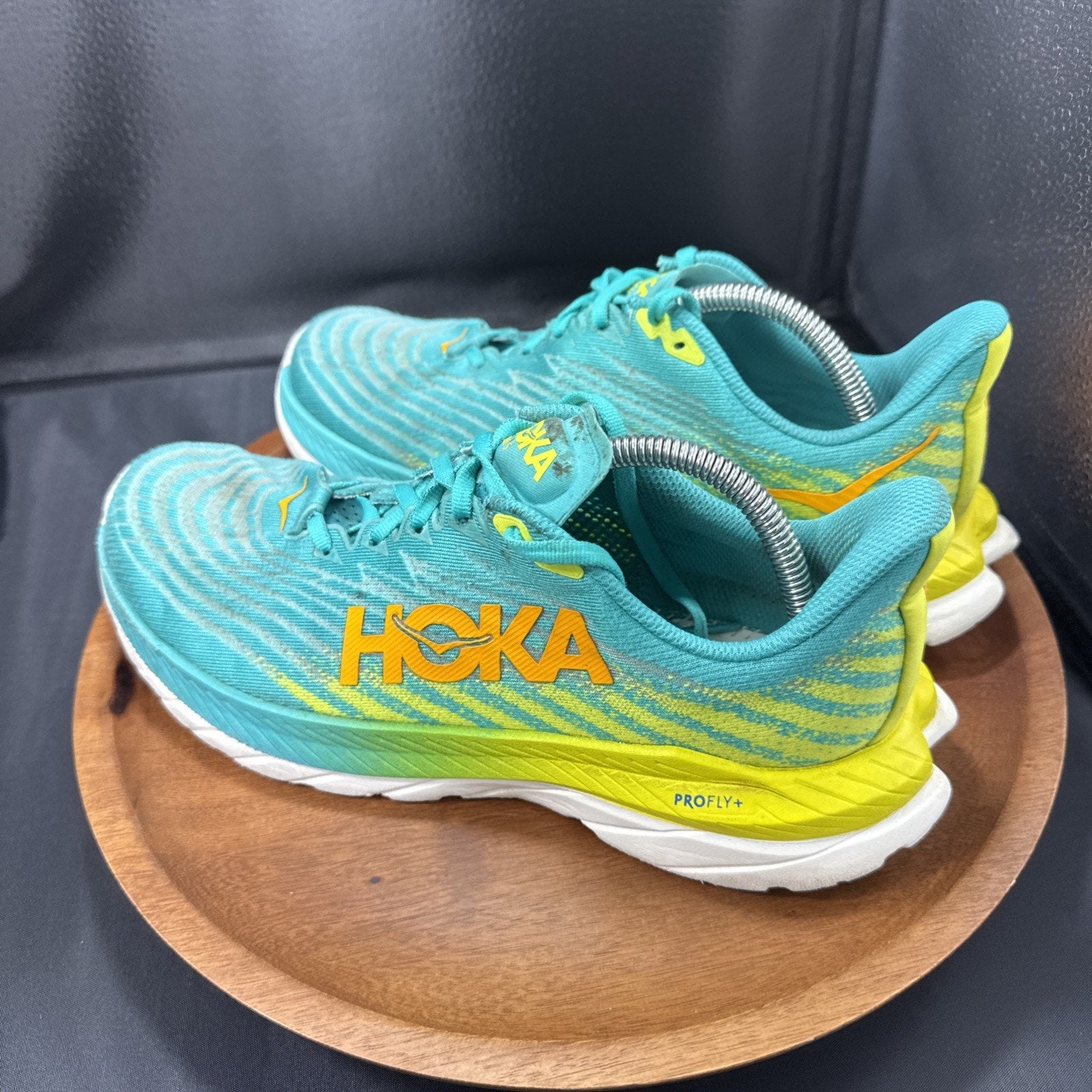 Hoka One One Mach 5 Running Shoes Ceramic/ Evening Primrose Women’s Size 8.5 B