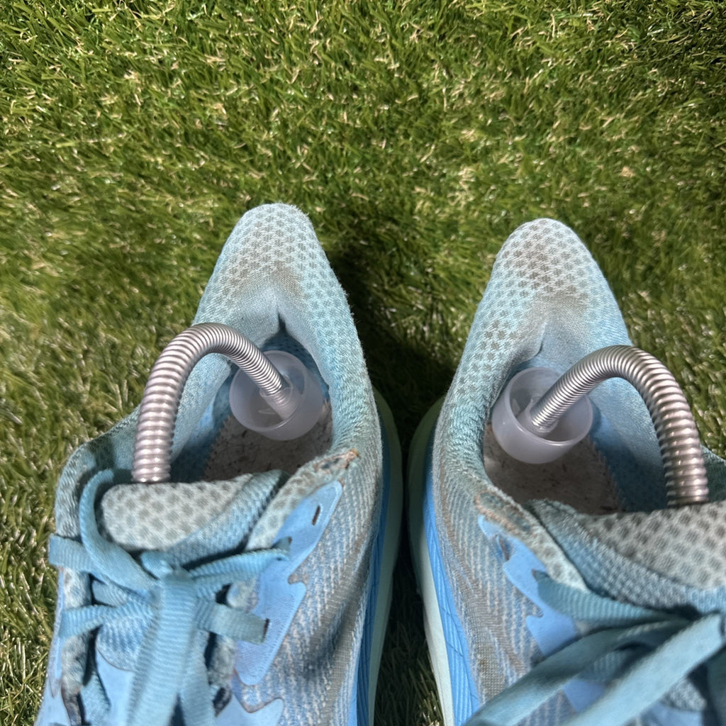 Hoka One One Women’s Clifton 9 Swim Day Cloudless Size 9.5B Blue Athletic Shoes