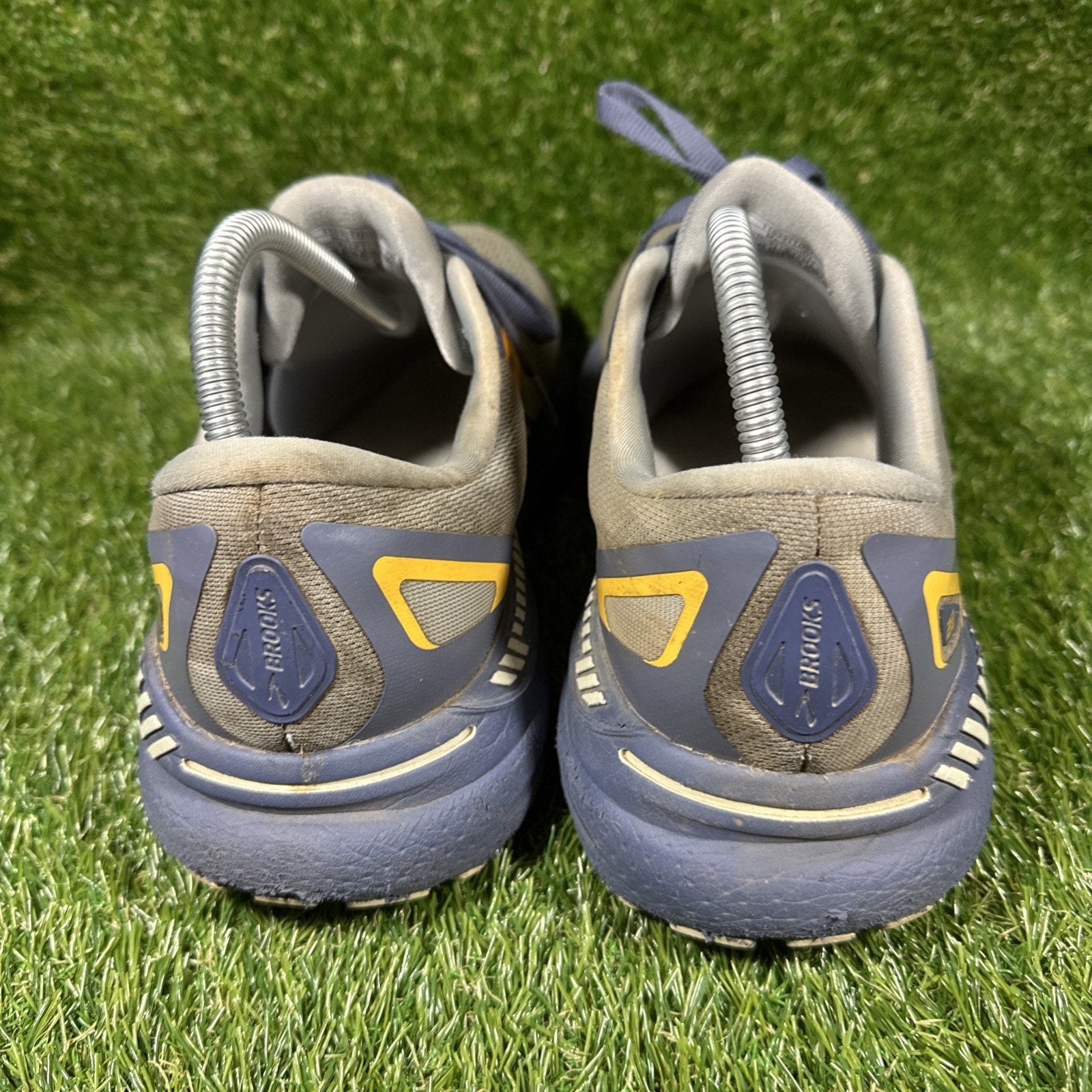 Brooks Adrenaline GTS 23 Blue, Gray, Orange Men's Running Shoes Size 11.5M