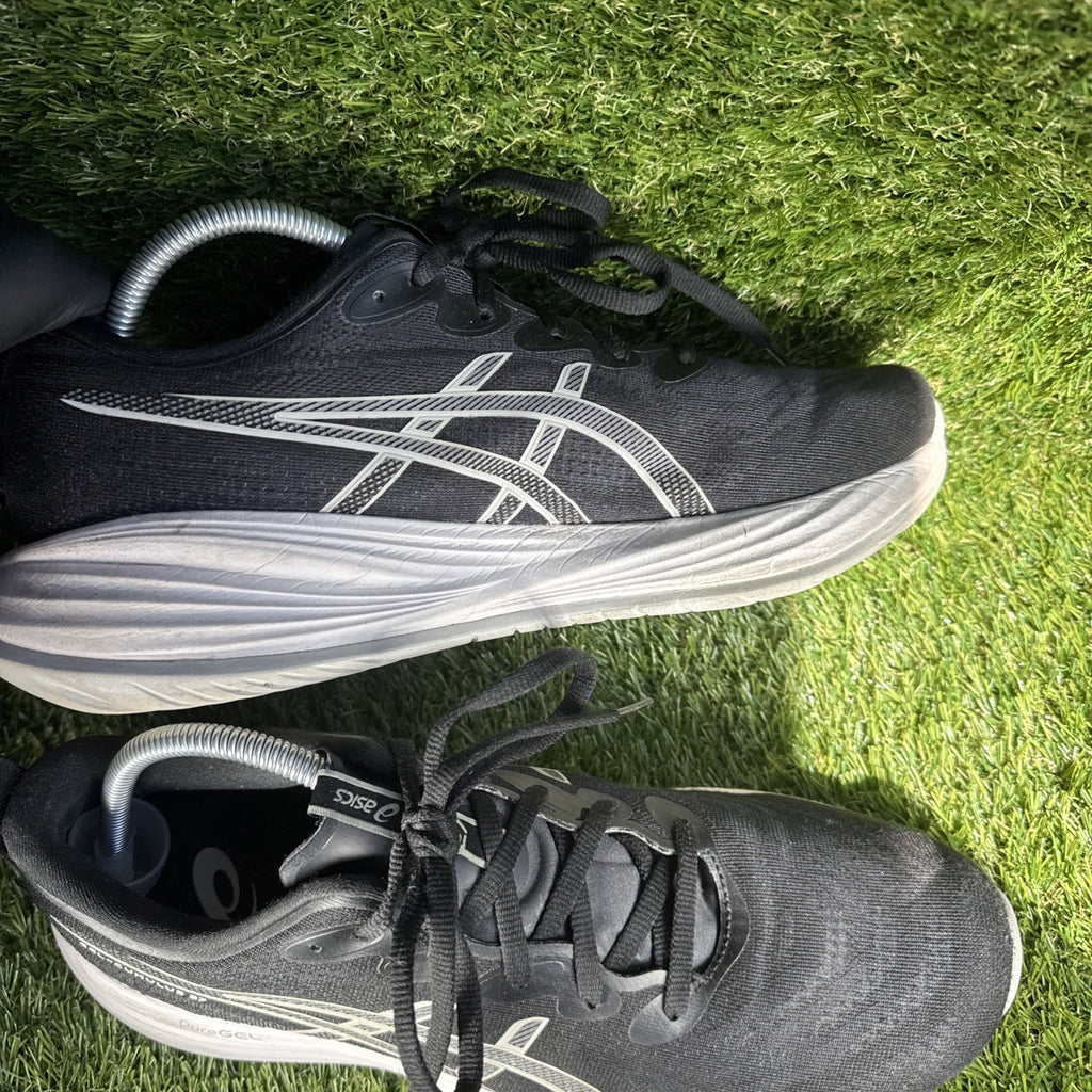 ASICS Gel Cumulus 27 Black Cool Grey Running Shoes Men’s US 11 1011B960