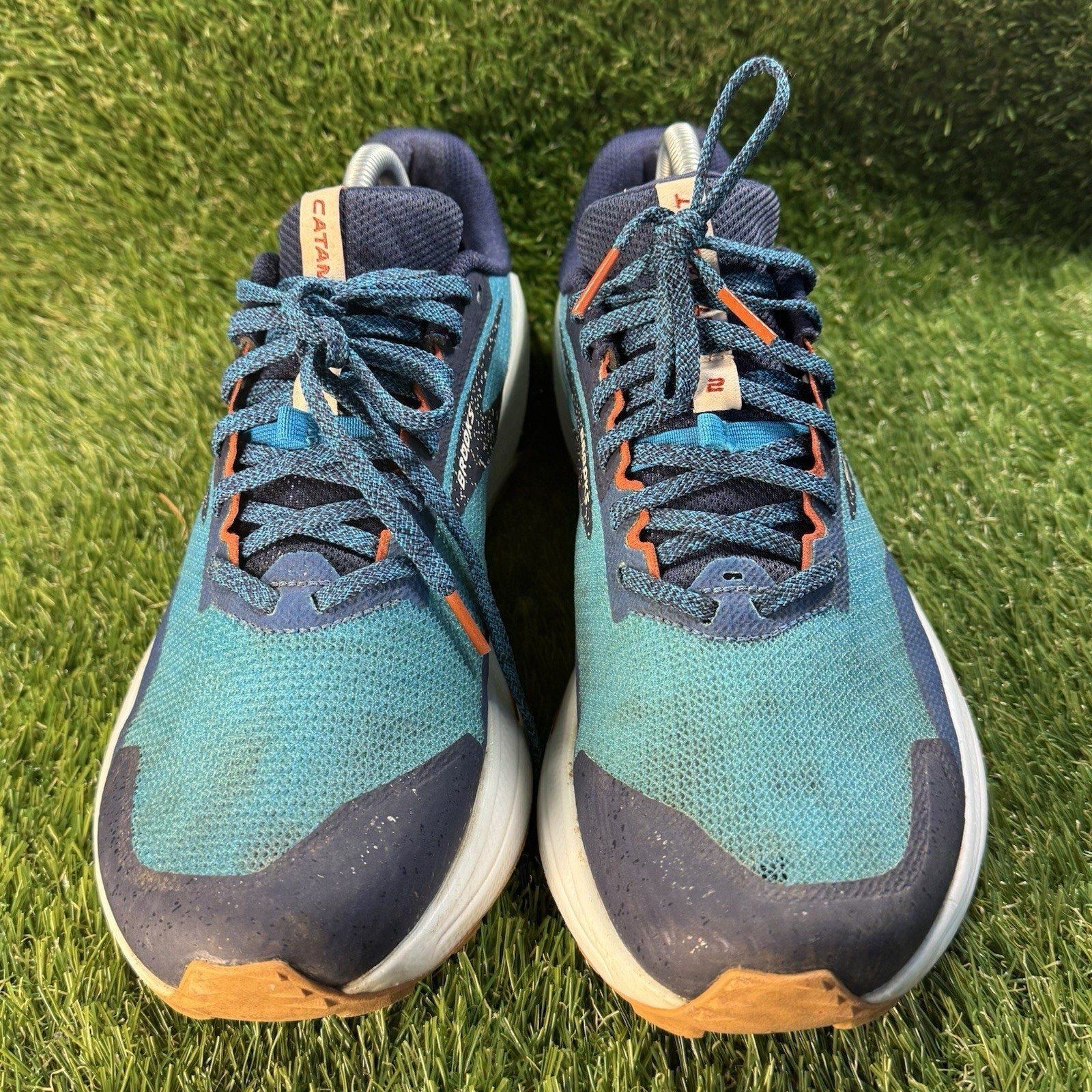 Brooks Divide 3 Running Trail Hiking Blue Teal 1103811D490 Men's Sz 9.5D