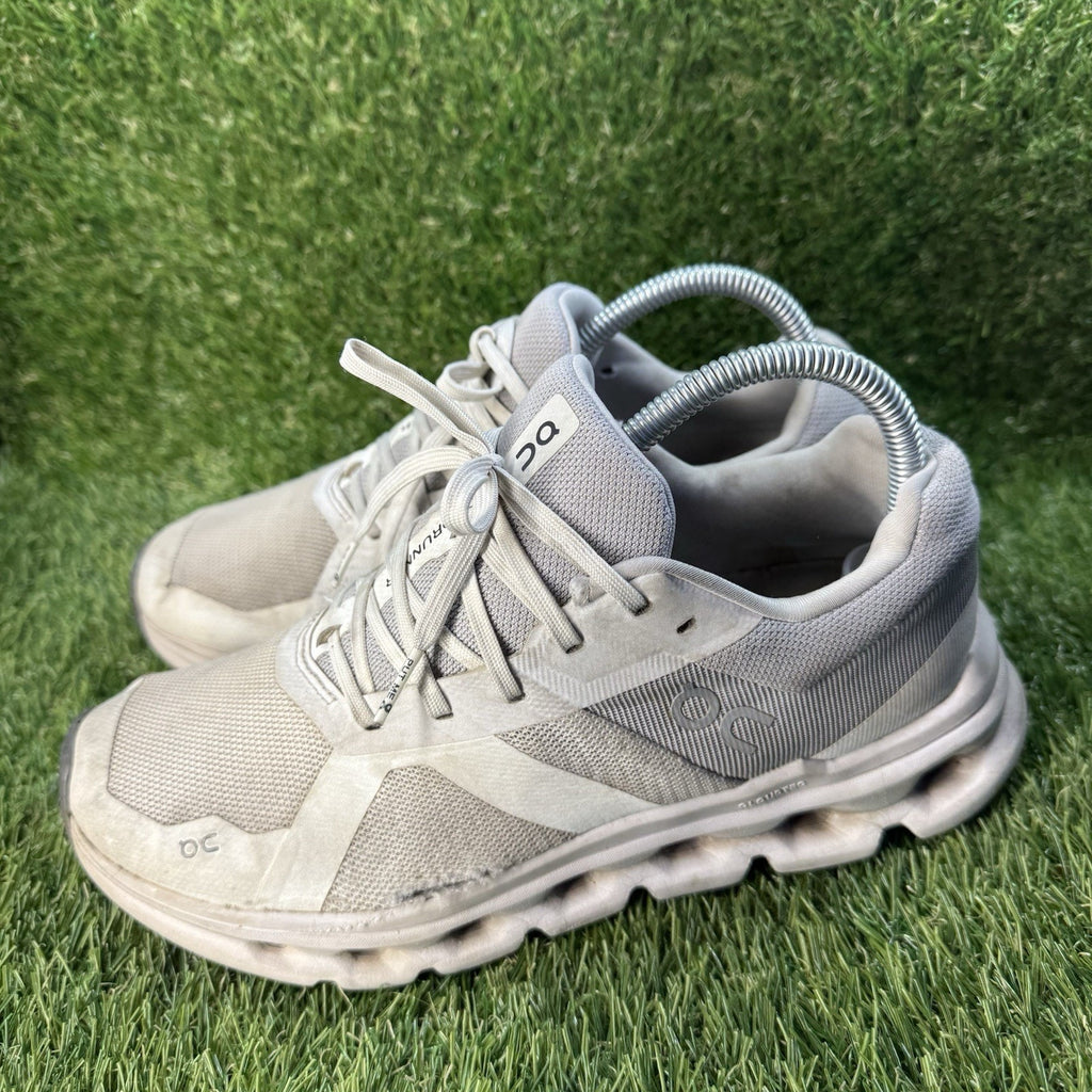 On Cloud Cloudrunner White Frost Sneakers Shoes Women’s Size 8 Running
