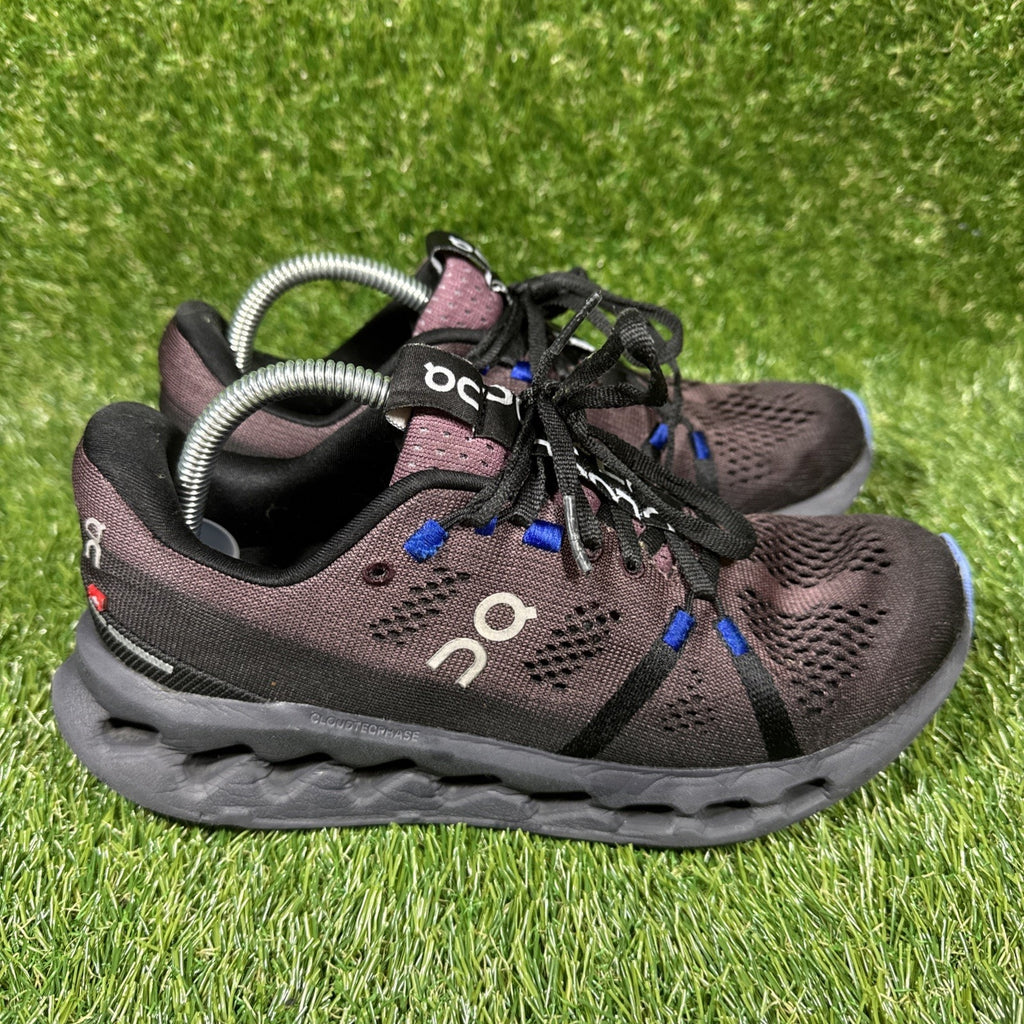 On Cloudsurfer 3WD10441509 Black Cobalt Running Shoes Sneakers Women's Size 7.5