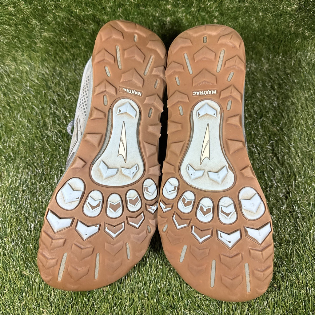 Altra Womens Lone Peak 5 AL0A4VR7416 Gray Running Shoes Sneakers Size 10