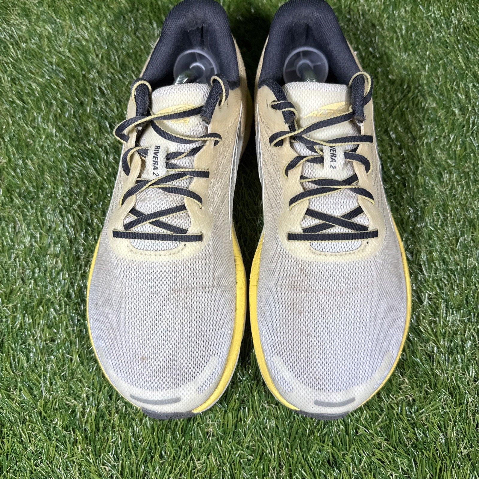 Altra Sneakers Women 7 Rivera 2 Running Shoes Yellow Trainers Road Foot Shape