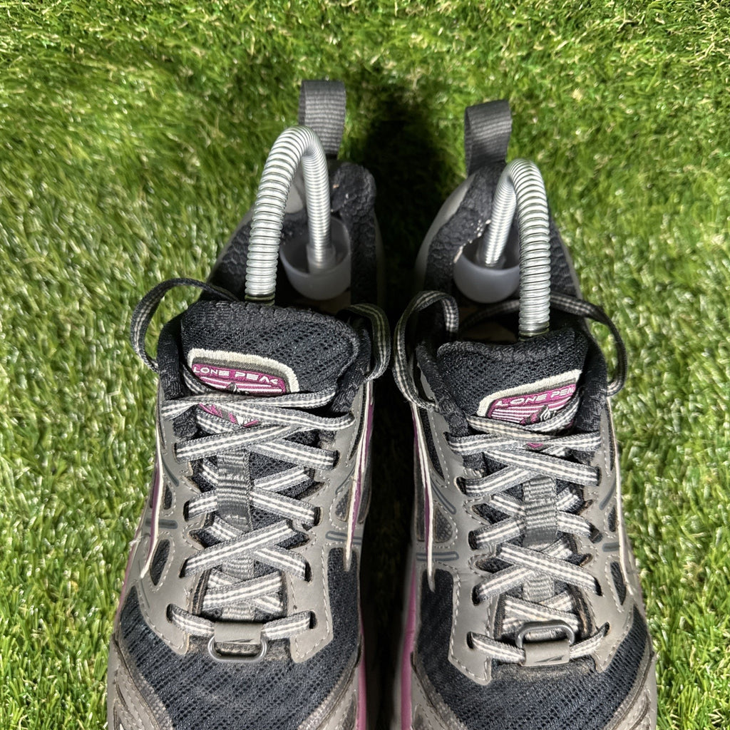 Size 7 - Altra Lone Peak 3 Women's Trail Running Shoes Gray Purple