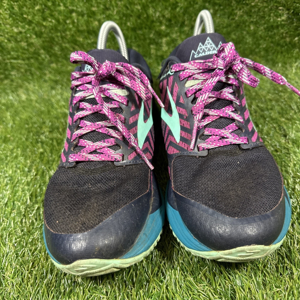 Brooks Caldera 2 Women's Size 9B (Medium) Running Shoes Navy Purple