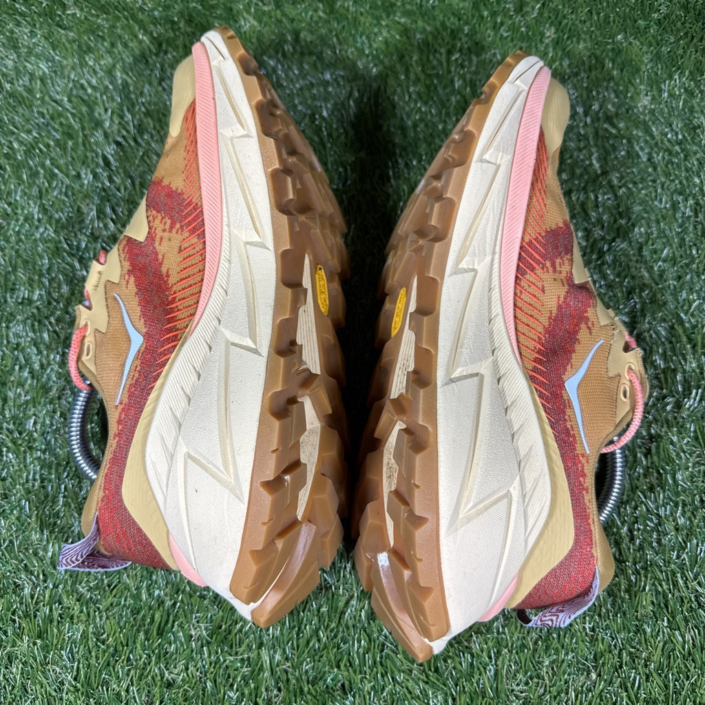 USA 8B Women's Hoka One One Skyline Float X Yellow Orange 1143430