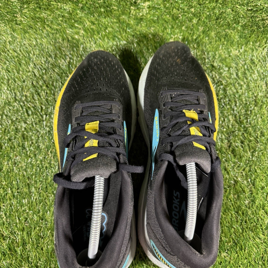Brooks Ghost 16 Mens 11 Shoes Running Athletic Sneakers Shoes Size 11 Black Blue