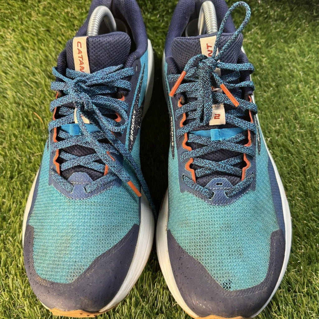 Brooks Divide 3 Running Trail Hiking Blue Teal 1103811D490 Men's Sz 9.5D