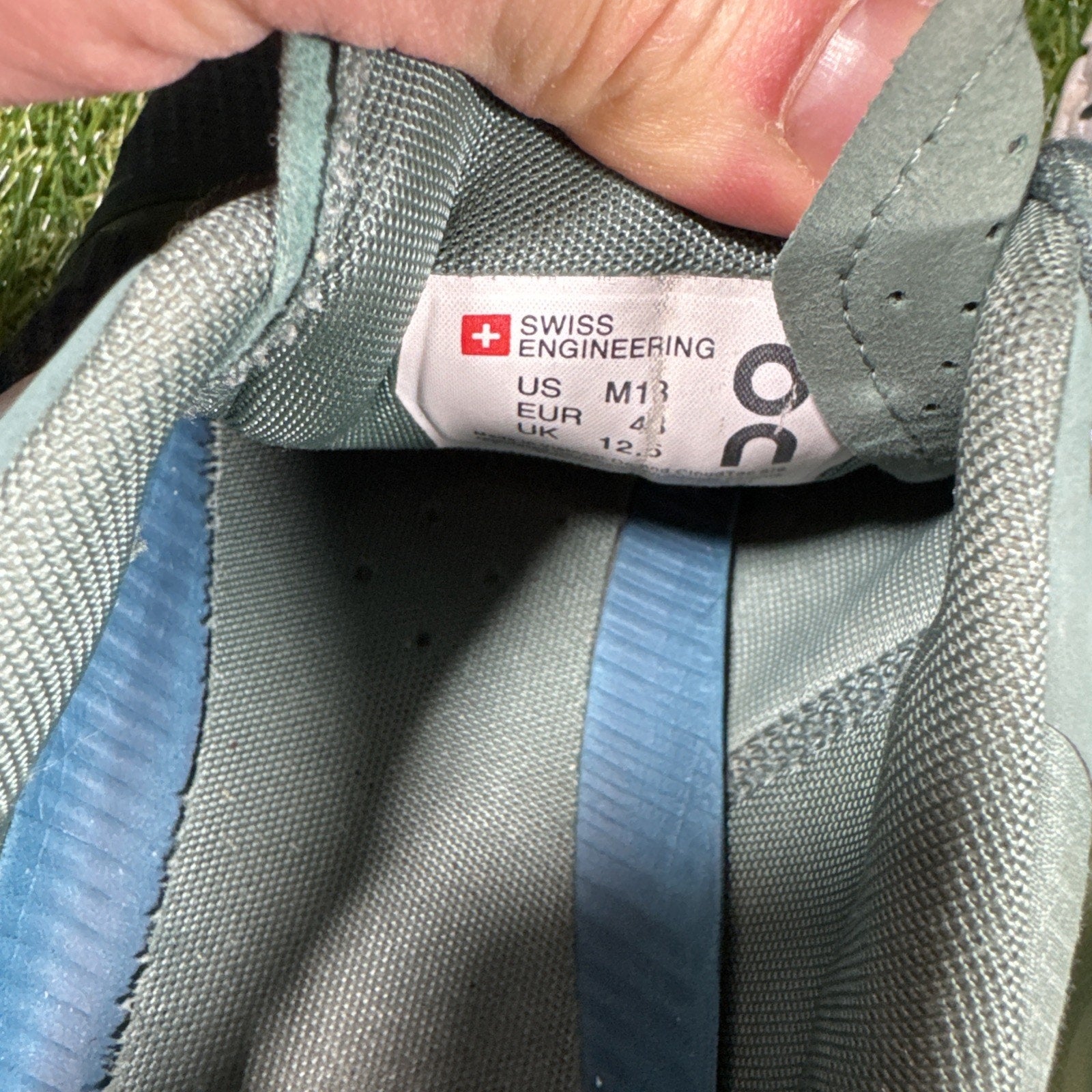 On Cloud Cloudflow Running Shoes Sea Petrol Men Size 13 GREAT! Athletic Sneakers