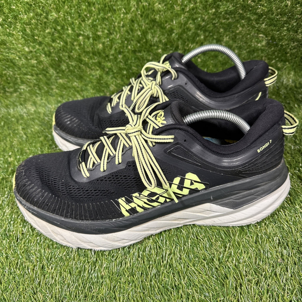 Hoka One Bondi 7 Running Shoes Mens Size 12 Blue Graphite