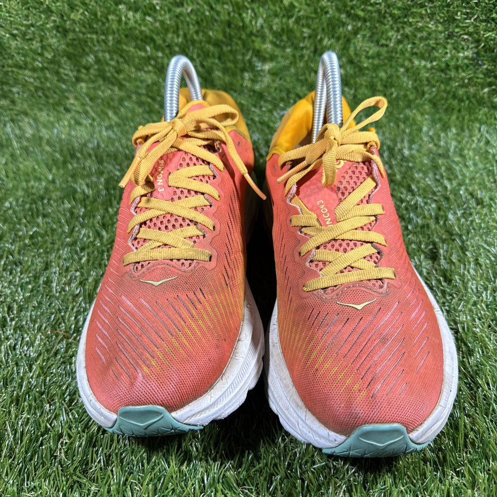 HOKA One One Women's Rincon 3 Camellia/RadiantYellow Size:7B
