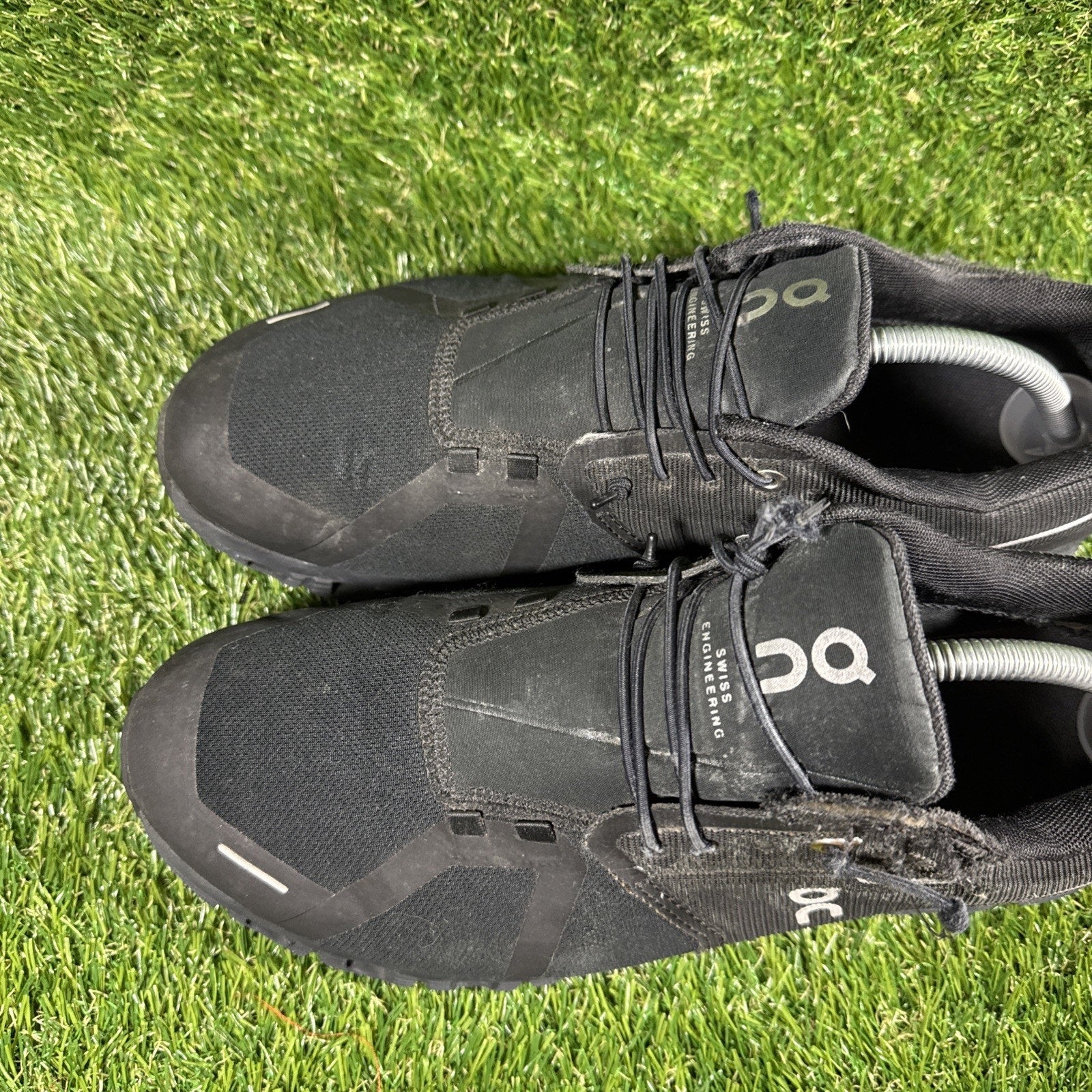 On Cloud 5 Waterproof 59.98842 Black Running Sneaker Men Size 10.5