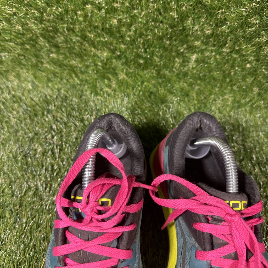 Topo Athletic Ultrafly 3 Womens Size 6.5 Shoes Emerald Fuchsia Running Sneakers