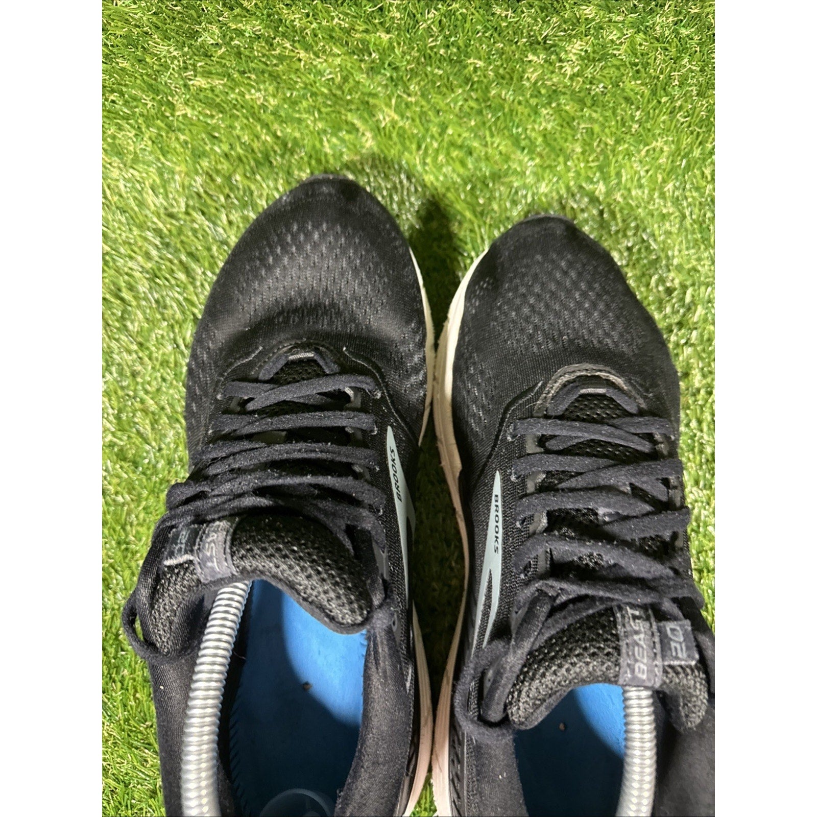 Brooks Beast 20 Shoes Mens 11.5 D Black Running Sneakers NICE - No Insoles