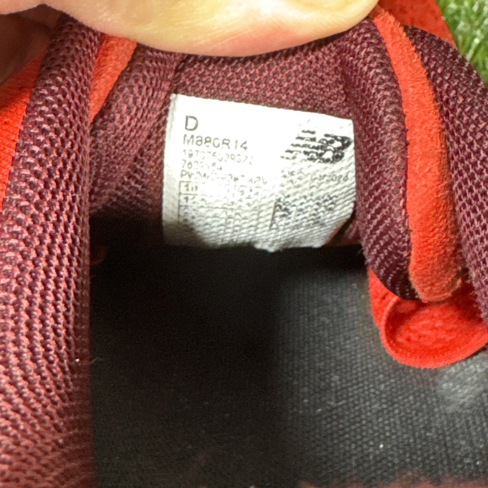 New Balance Fresh Foam X 880 V14 Mens Shoes Sz 10 Red Lace Up Sneakers