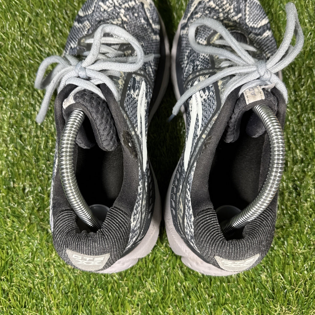 Brooks Shoes Womens 8 Gray Adrenaline GTS 20 Running Sneakers 1202961B071 Flaws