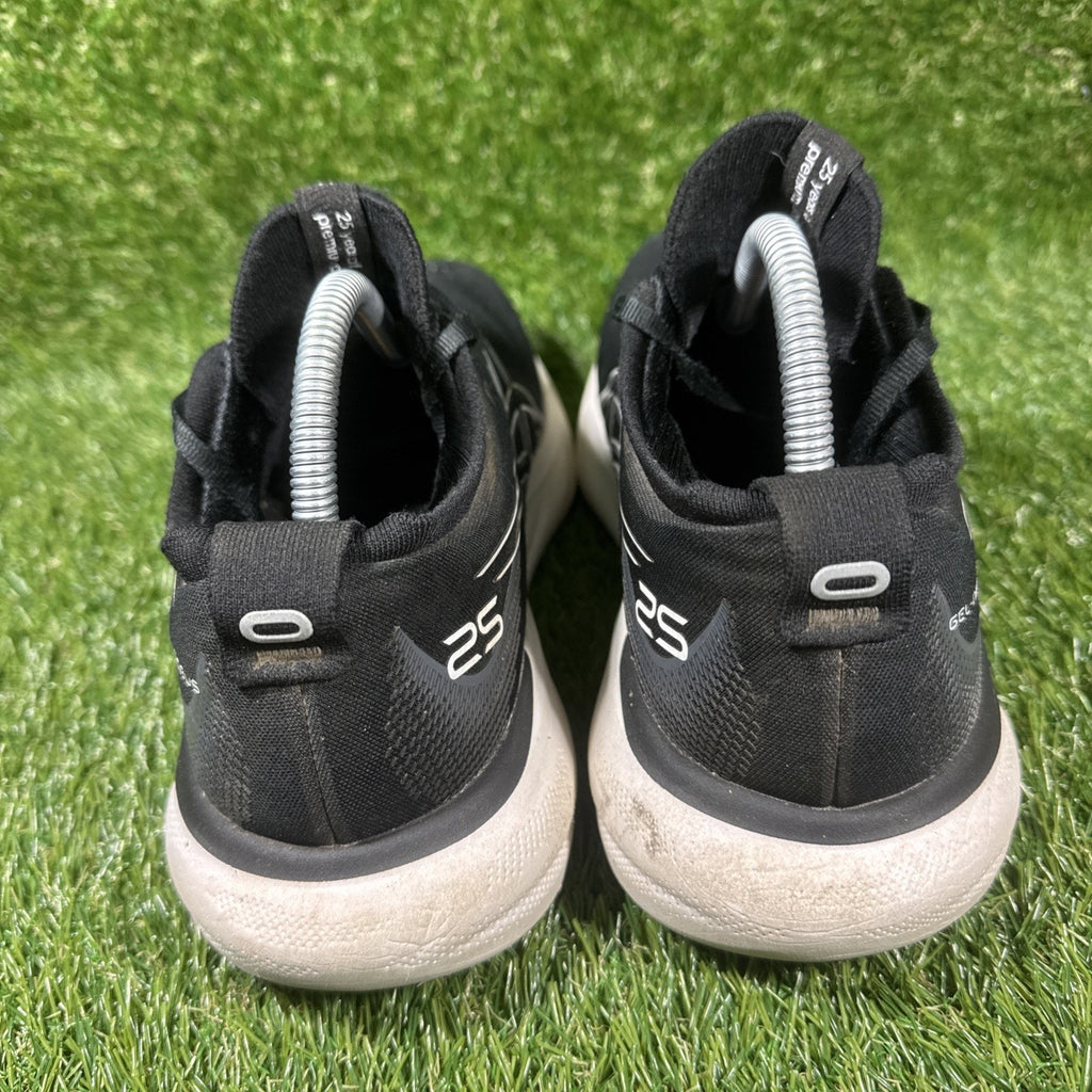 ASICS Gel-Nimbus 25 Womens Size 9.5 Wide Running Shoes Black