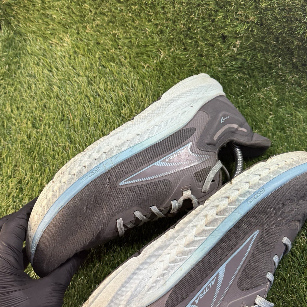 Altra Torin 7 Running Sneaker Shoes Athletic Grey Blue Women’s Size 10 Wide