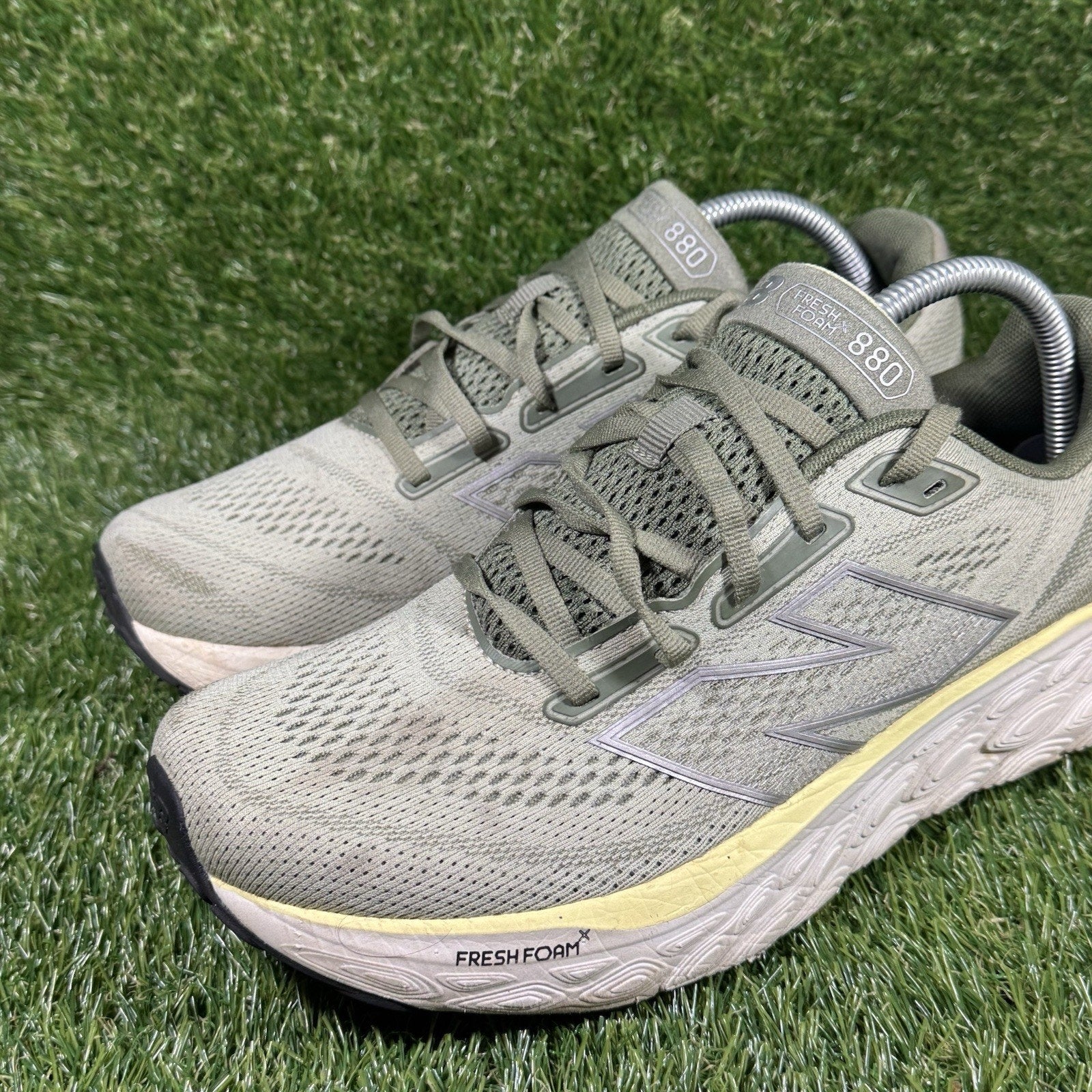 New Balance Fresh Foam X 880v14 Olive Green Running Shoes M880J14 Men's Size 9.5