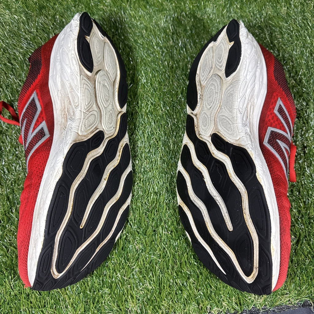 New Balance Fresh Foam X 880 V14 Mens Shoes Sz 10 Red Lace Up Sneakers