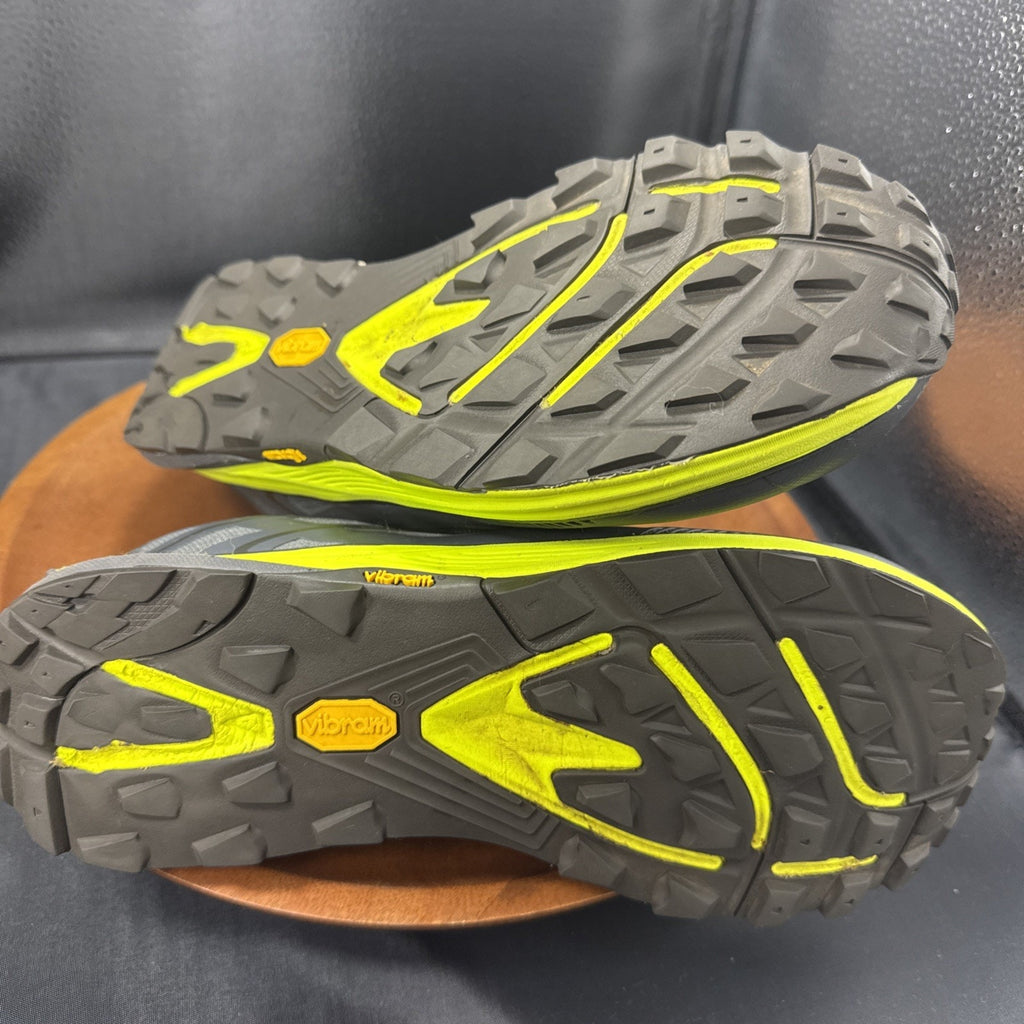 Topo Ultraventure Trail Running Shoes Mens 8.5 Gray Green Vibram Outdoor Hiking