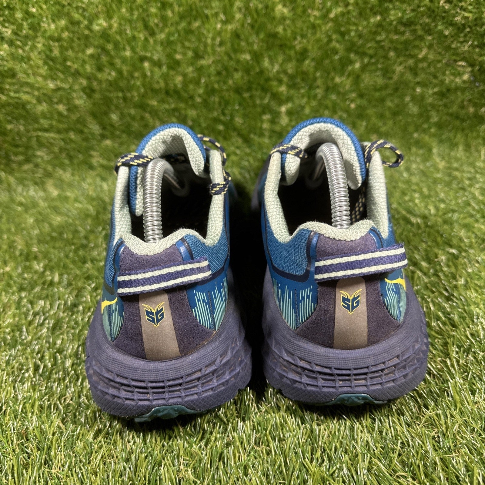 Hoka One One Speedgoat 3 Blue Womens Size 7 Trail Running Shoes 1099734 SMLB