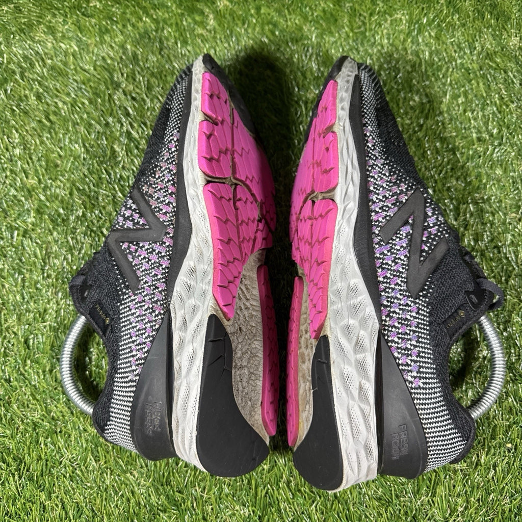 New Balance Fresh Foam 880v10 Gore-Tex Running Shoes Waterproof Black Purple 9.5
